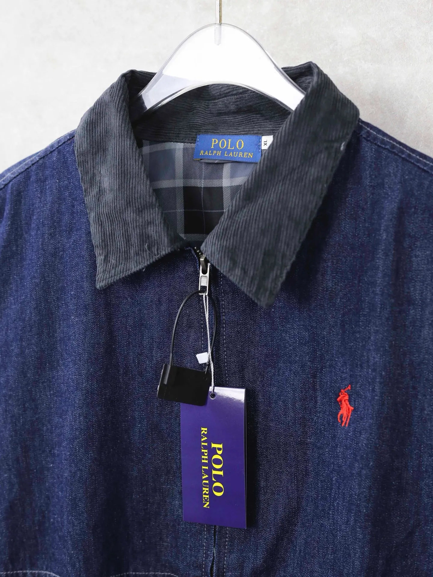 Denim blue details real shot # P320